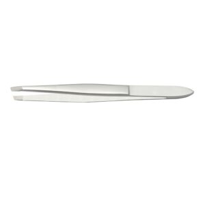 Eyebrow Tweezer Slanted Narrow Tip Size 3.5