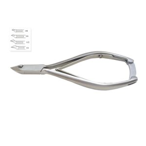 Cuticle Nipper With Safety Lock Double Spring Size 4.75