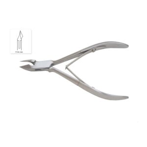 Cuticle Nipper with 11mm Jaw Double Spring Size 4.75