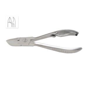 Toenail Nipper Concave Jaw with Wire Spring Size 4.75